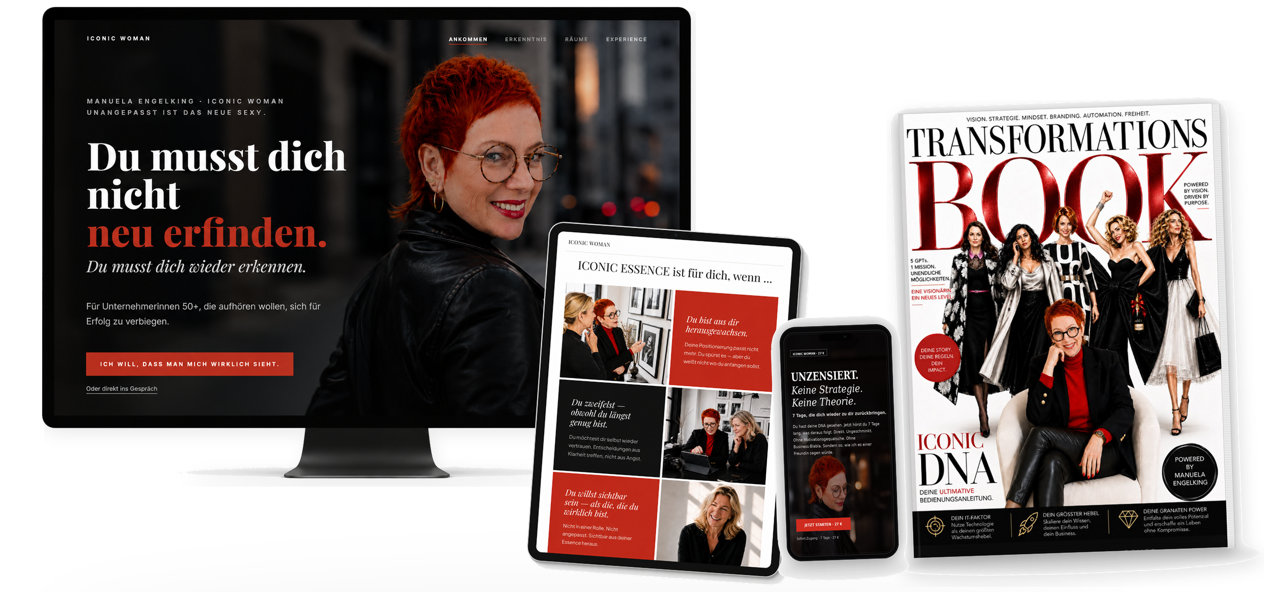 ICONIC WOMAN Mockup